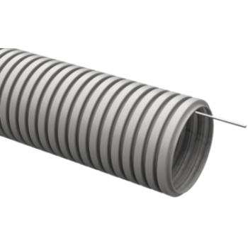 IEK Труба гофрированная ПВХ d=16мм с зондом (25м) - CTG20-16-K41-025I